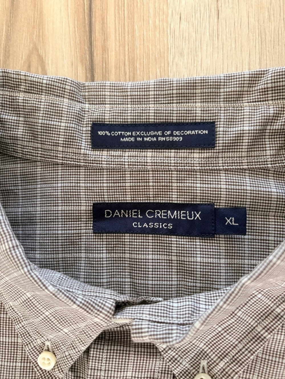 Daniel Crémeux shirt.